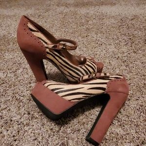 Bebe platform heels